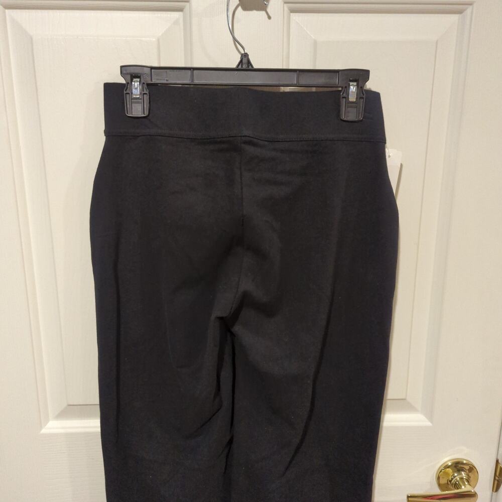 Lands' End Black Straight-Leg Pants - Picture 3 of 6
